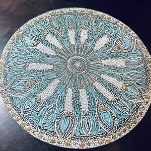 Set of 4 mandala placemats - new!